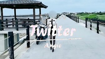 Beautiful Angie become a slave with training