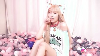 可愛貓咪化身漂亮貓娘 和主人啪啪啪