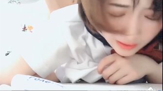 Training busty teen student became my slave