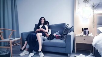 Hookup long legs married woman who wears sexy lingerie & black stockings