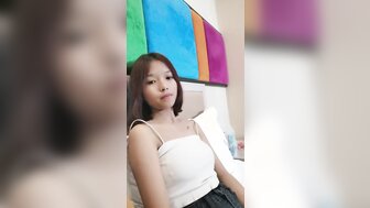 The cock is too large for cute teen girl's tight pussy