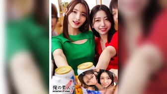 230ORECO278 Foursome with two beautiful lady, their moaning voice became larger and lager