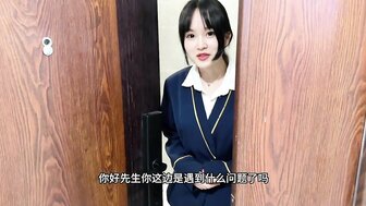 無賴客戶藉口電視壞了不能看 要求酒店漂亮女服務員肉體賠償