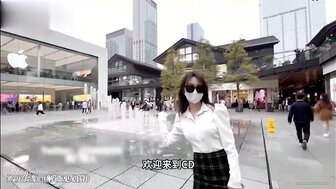 Hookup a hot girl from app and traveling Chengdu together and having sex in hotel