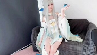 Fucking cosplayer who cos Xi Tzu in Honor Of Kings