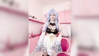 大戰白晢高挑美女Coser 後入狂操原神甘雨