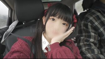 Hookup cute teen girl with double ponytail, she rides on dick to make me cum