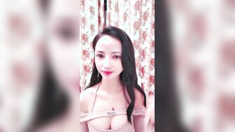 Beautiful girl with big breasts and long legs unsatisfied with her boyfriend and she needs to masturbate by herself