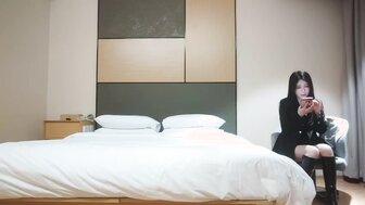 Hard fucking sexy babe in long boot