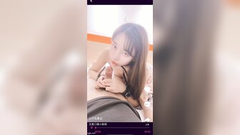 Pretty girl pressed blowjob