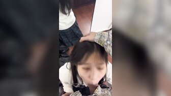 Obedient slave eats her master's cock and she enjoys her master slaps her