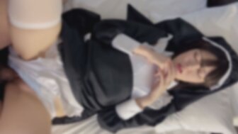 FC2PPV4659757 Fucking a 172cm tall cute and naughty girl in nun uniform [Part1]