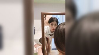 對鏡後入美女女友