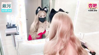 Beautiful anchor serves the top fan and is fucked until her whole body is covered with semen