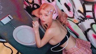 AN9041 Big tits DJ in nightclub gets creampied by a handsome guy