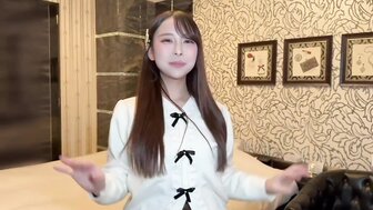 Cute girl with G-cup breast cos a little pussy and fucking by hugh cock