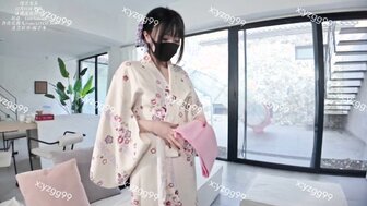 Cuckold husband called his friends to fuck his wife in Yukata together
