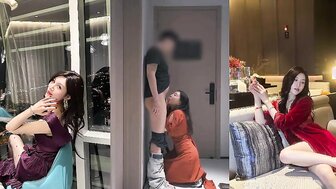 A busty, promiscuous married woman, under the guise of a business trip, cheated on her husband and was repeatedly penetrated by her lover.