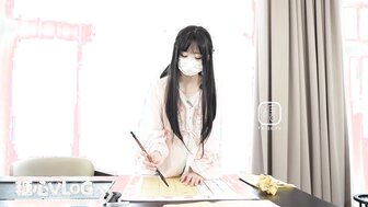 Special calligraphy instruction by private tutor