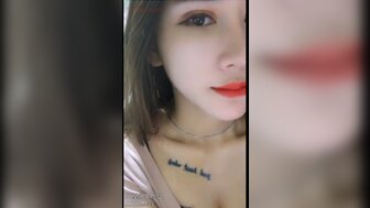 Pretty and horny babe riding cock