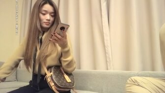 fair skin girl sex for luxury bag