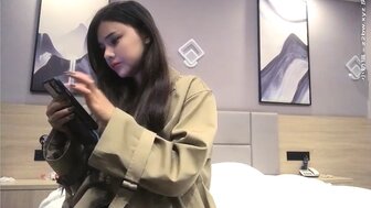 Hard fucked sweet babe and she feels exhausted