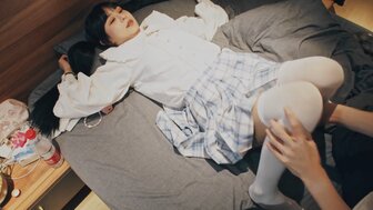 Hard fucking student with her school uniform