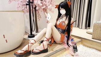 Fucking sexy Sparkle from Honkai: Star Rail