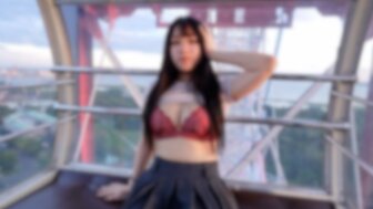 FC2PPV4960601 The most thrilling outdoor sex: oral sex on a Ferris wheel followed by ejaculation on the grass in a park