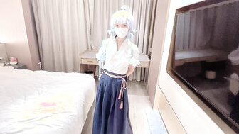 Kamisato Ryouka completely succumbed to my penis.