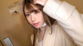 200GANA2671 Fair-skin and busty babe interested in porn actor and got orgasm by fingering