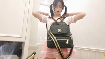 Cute student skipped class for losing her virgin to brother