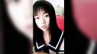 Girl wearing student uniform got fucked hard and she moaned so horny