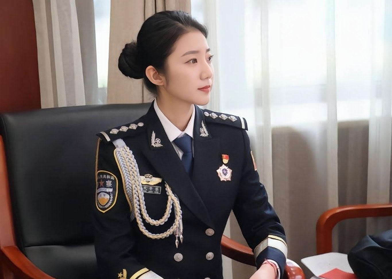 最美警花张津瑜