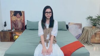 4P with teen girl who has tight and hairless pussy [1]