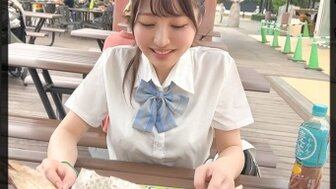 345SIMM789 Fucking busty teen girl with school uniform and sexy lingerie