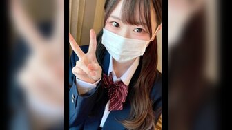 FC2PPV3144079 Fucking cute and innocent school girl with school uniform who has attractive bright eyes[Part1]